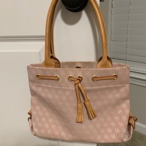 Small Pink Dooney and Burke Purse